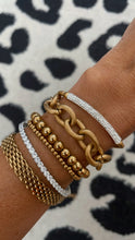 Load image into Gallery viewer, Diamond Pull Tie Bracelet
