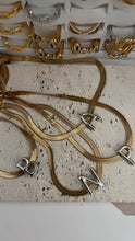 Load image into Gallery viewer, Initial Two Toned Necklace
