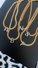 Load image into Gallery viewer, Initial Two Toned Necklace
