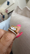 Load image into Gallery viewer, Rectangle Diamond Ring
