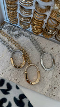 Load image into Gallery viewer, Diamond Lock Necklace
