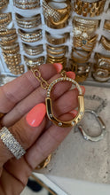 Load image into Gallery viewer, Diamond Lock Necklace
