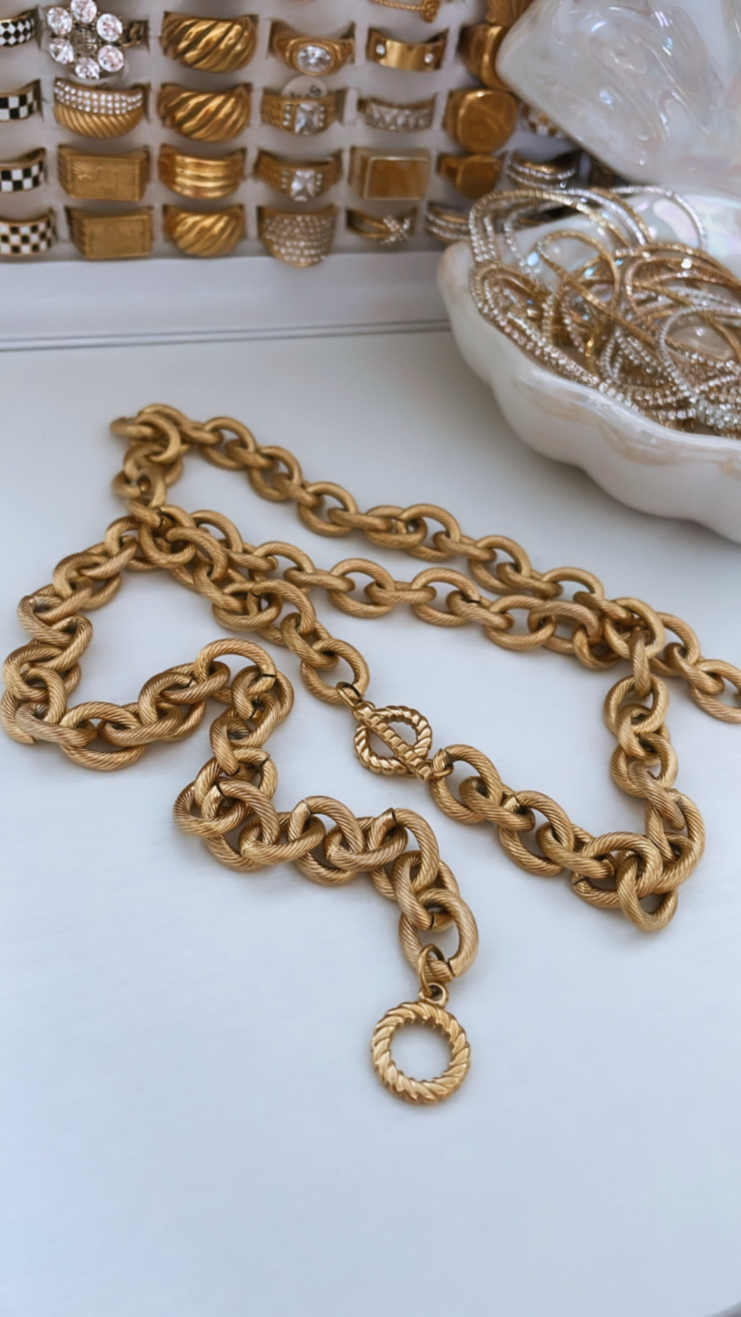 Chunky Textured Necklace