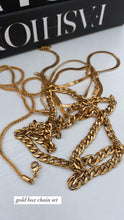 Load image into Gallery viewer, Triple Chunky Chain Necklace Sets
