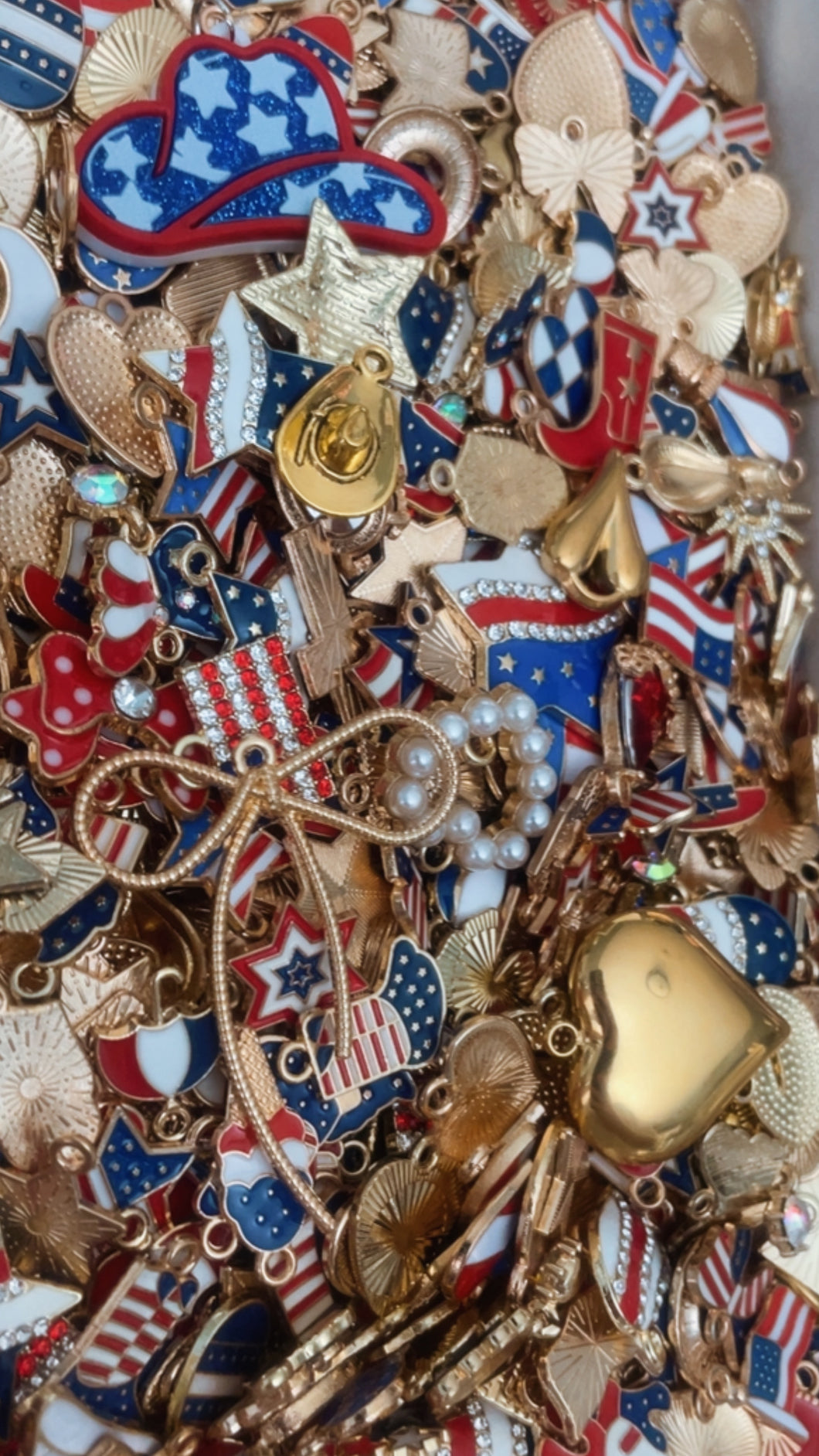 Sale Custom USA Charm Necklace