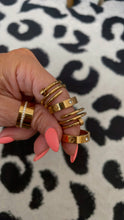 Load image into Gallery viewer, Sale 18k Gold Plated Rings
