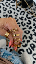 Load image into Gallery viewer, Sale 18k Gold Plated Rings

