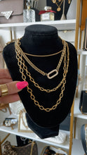 Load image into Gallery viewer, Rectangular Clasp Necklaces
