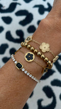 Load image into Gallery viewer, Black Tennis Bracelet
