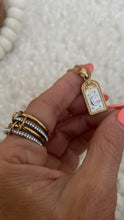 Load image into Gallery viewer, Two Toned Pendant Necklace
