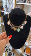 Load image into Gallery viewer, Colorful Two Toned Charm Necklace
