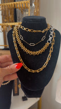 Load image into Gallery viewer, Paper clip Diamond Necklace
