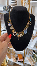 Load image into Gallery viewer, Classic Blue Charm Necklace
