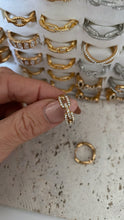 Load image into Gallery viewer, Diamond Huggie Hoops
