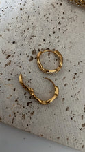 Load image into Gallery viewer, Diamond Huggie Hoops
