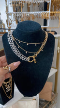 Load image into Gallery viewer, Chunky Double Two Toned Necklace
