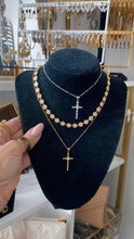 Load image into Gallery viewer, Sale Oversized Bubble Cross Necklace
