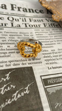 Load image into Gallery viewer, Two Toned Buckle Ring
