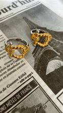 Load image into Gallery viewer, Two Toned Buckle Ring
