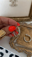 Load image into Gallery viewer, Two Toned Hoops
