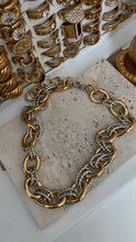 Load image into Gallery viewer, Chunky Textured Link Necklace
