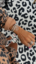Load image into Gallery viewer, Silver Diamond Clover Bracelet
