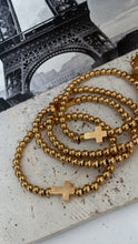 Load image into Gallery viewer, Cross Ball Bracelet
