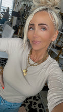 Load image into Gallery viewer, Gold Charm Cluster Neckalce
