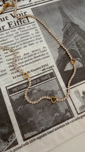 Load image into Gallery viewer, Heart Tennis Necklace
