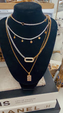 Load image into Gallery viewer, Heart Tennis Necklace
