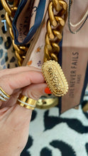 Load image into Gallery viewer, Carved Floral Ring
