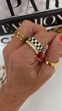 Load image into Gallery viewer, Hollow Roman Numeral Ring
