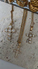 Load image into Gallery viewer, The Perfect Diamond Cross Necklace
