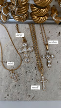 Load image into Gallery viewer, The Perfect Diamond Cross Necklace
