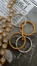 Load image into Gallery viewer, Paperclip Layered Ring
