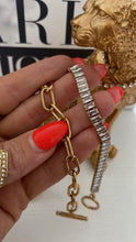 Load image into Gallery viewer, Diamond Toggle Neckalce
