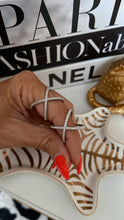 Load image into Gallery viewer, Criss Cross Silver Ring
