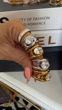 Load image into Gallery viewer, Gold Diamond Accent Ring
