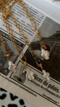 Load image into Gallery viewer, Pearl Cross Necklace
