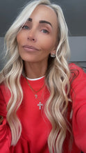 Load image into Gallery viewer, The Perfect Diamond Cross Necklace
