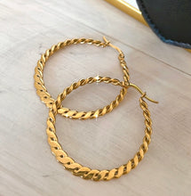 Load image into Gallery viewer, Sale Gold Hoops
