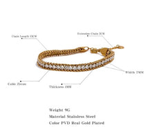 Load image into Gallery viewer, Glam Tennis Bracelet
