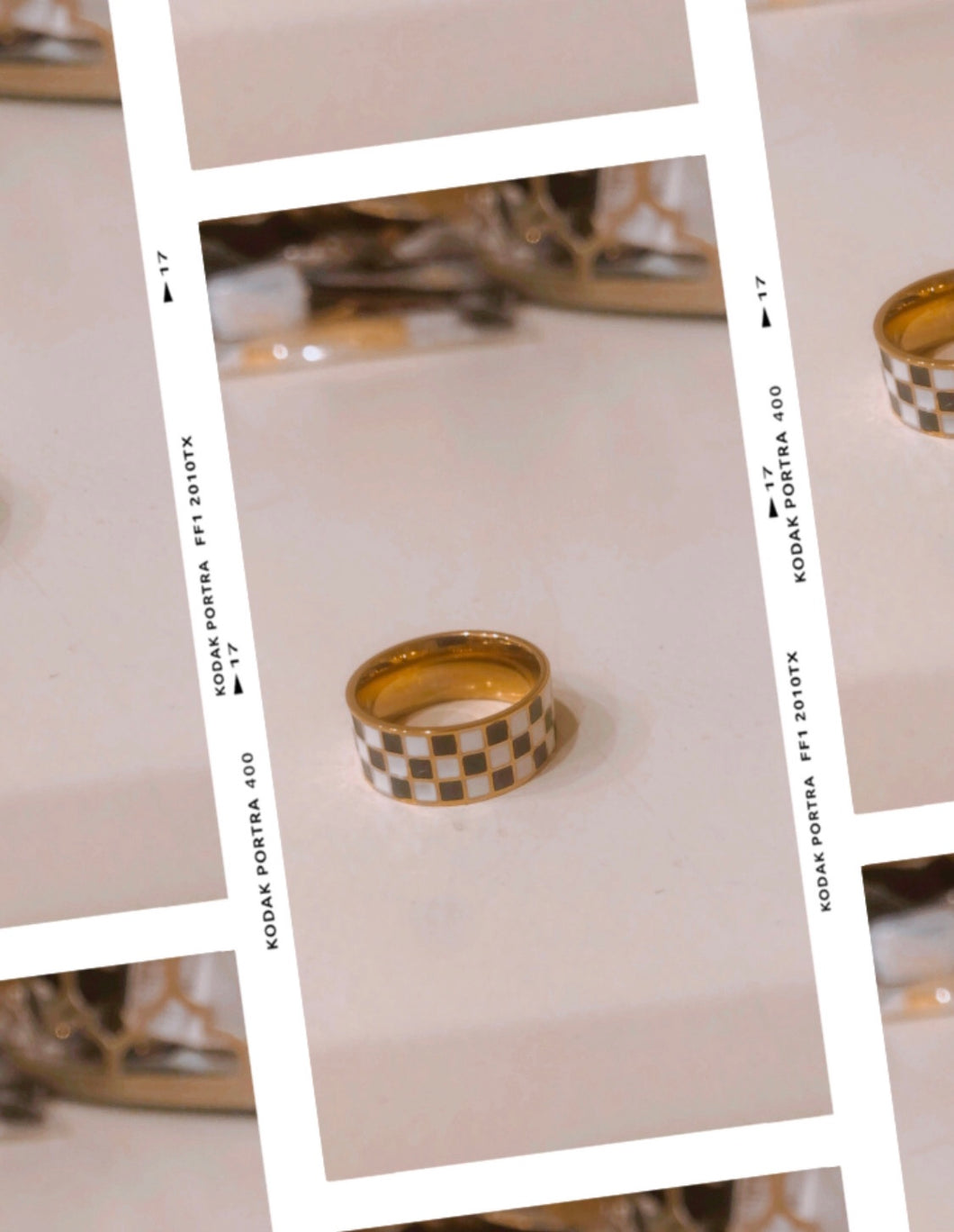 Checkerboard Ring