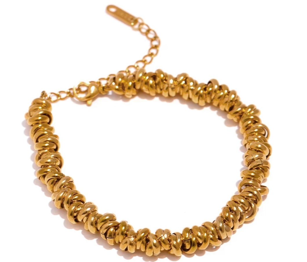 Gold Goblet Bracelet