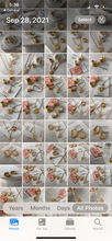 Load image into Gallery viewer, Pearl Gold Hoops
