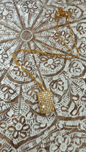 Load image into Gallery viewer, Boho Diamond Checkered Necklace

