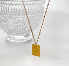 Load image into Gallery viewer, King Me Checker Necklace
